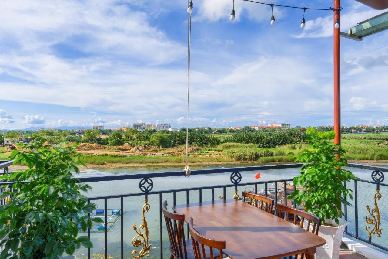 Gió Chiều Homestay - Thôn quê 2 mặt sông có bể bơi Hoi An Exterior foto