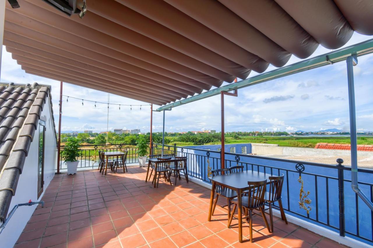 Gió Chiều Homestay - Thôn quê 2 mặt sông có bể bơi Hoi An Exterior foto