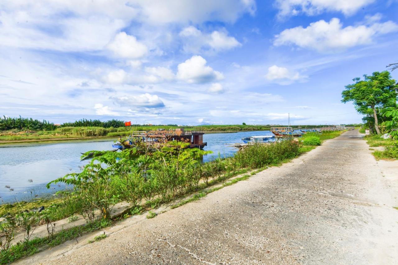 Gió Chiều Homestay - Thôn quê 2 mặt sông có bể bơi Hoi An Exterior foto