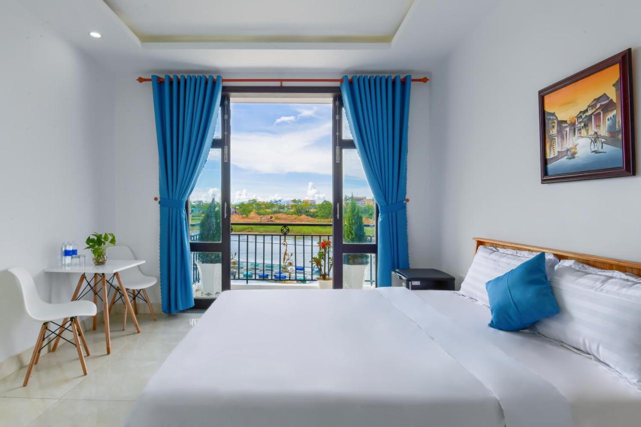 Gió Chiều Homestay - Thôn quê 2 mặt sông có bể bơi Hoi An Exterior foto