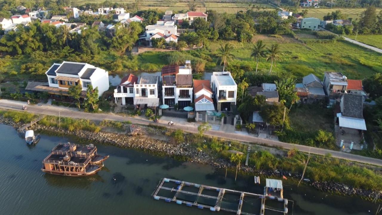 Gió Chiều Homestay - Thôn quê 2 mặt sông có bể bơi Hoi An Exterior foto
